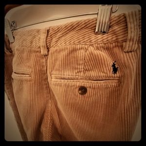Polo Ralph Lauren Boys Tan Corduroy Pants Size 14